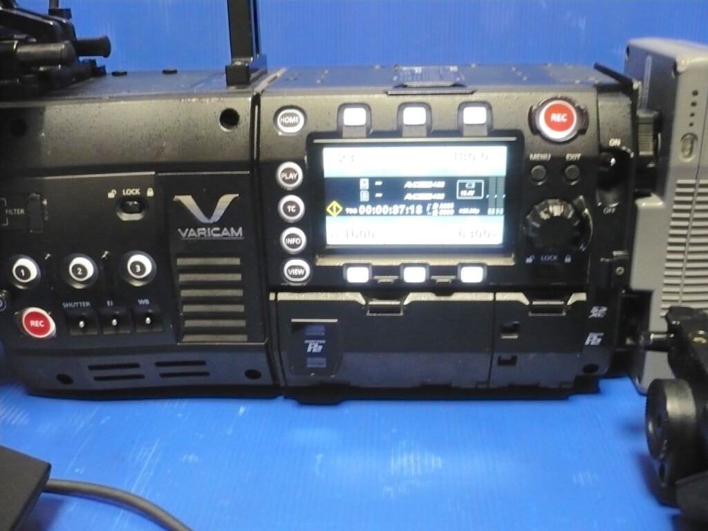 Panasonic AU-V35C1G Varicam 35 4K PL camera with VREC1G, VCVF1G, VSHL1G