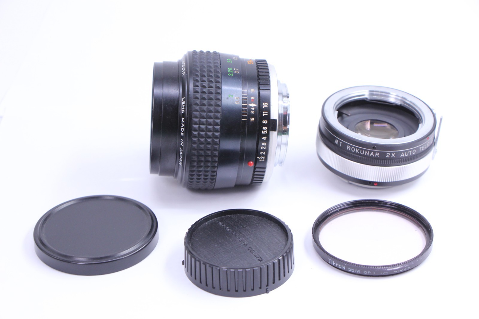 Minolta MC Rokkor-x 58mm F1.2 MD Lens Japan Second Model 58/1.2 Free Ship READ!