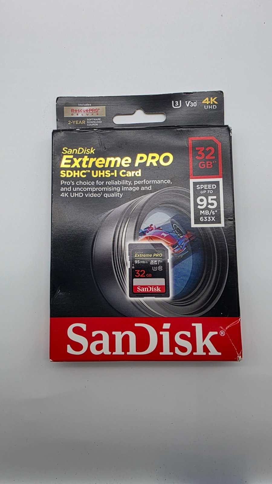 SanDisk 32GB 32G Extreme PRO SD SDHC SDXC Card 95MB/s Class 10 UHS-1 U3 Memory