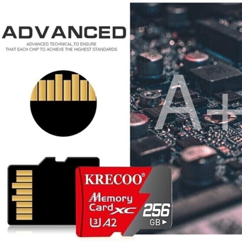 1TB Micro SD Memory Cards 128GB 256GB Class 10 TF Flash Chip Card Wholesale Lot