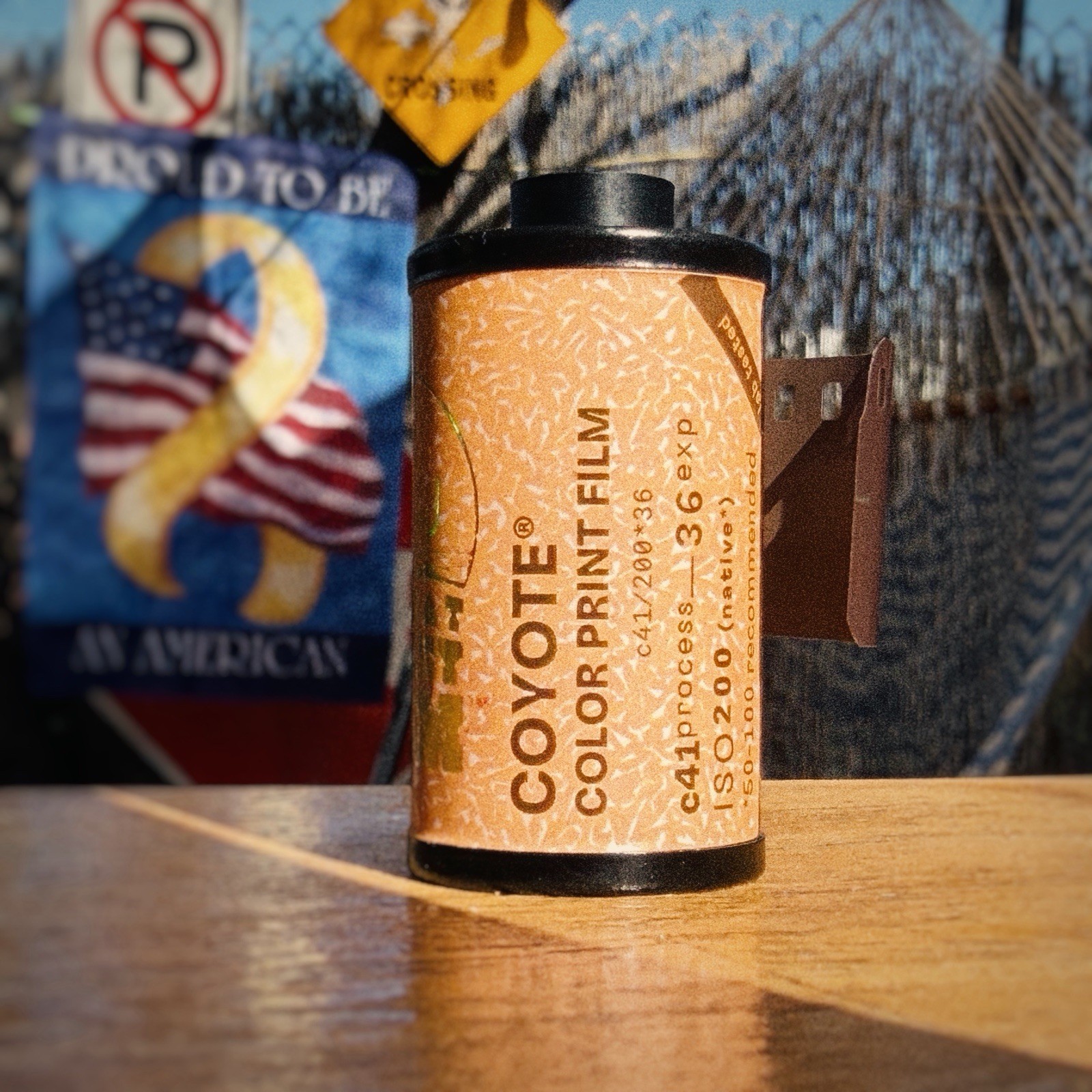 1x Roll Coyote 50 ISO 35mm Color Film 36exp LAB TESTED LCDRF ™