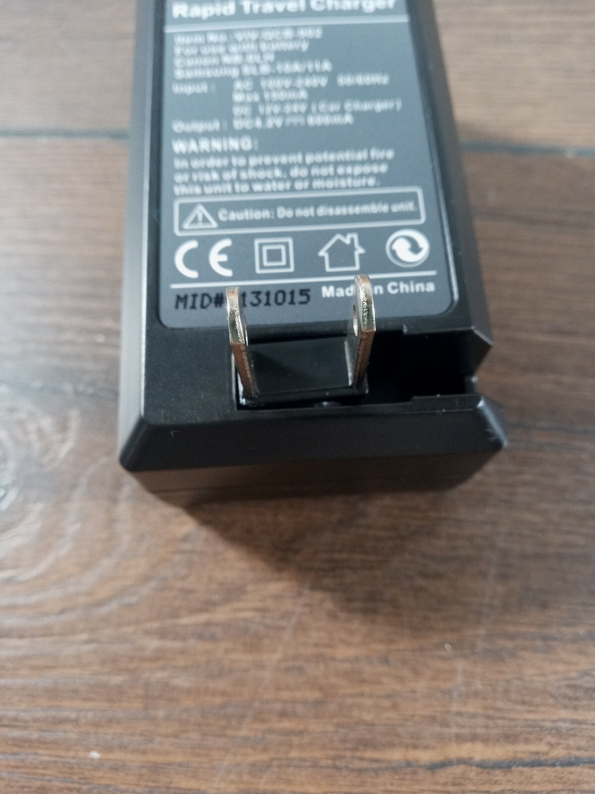 Vivatar Rapid Travel Charger 100-240V QC-902