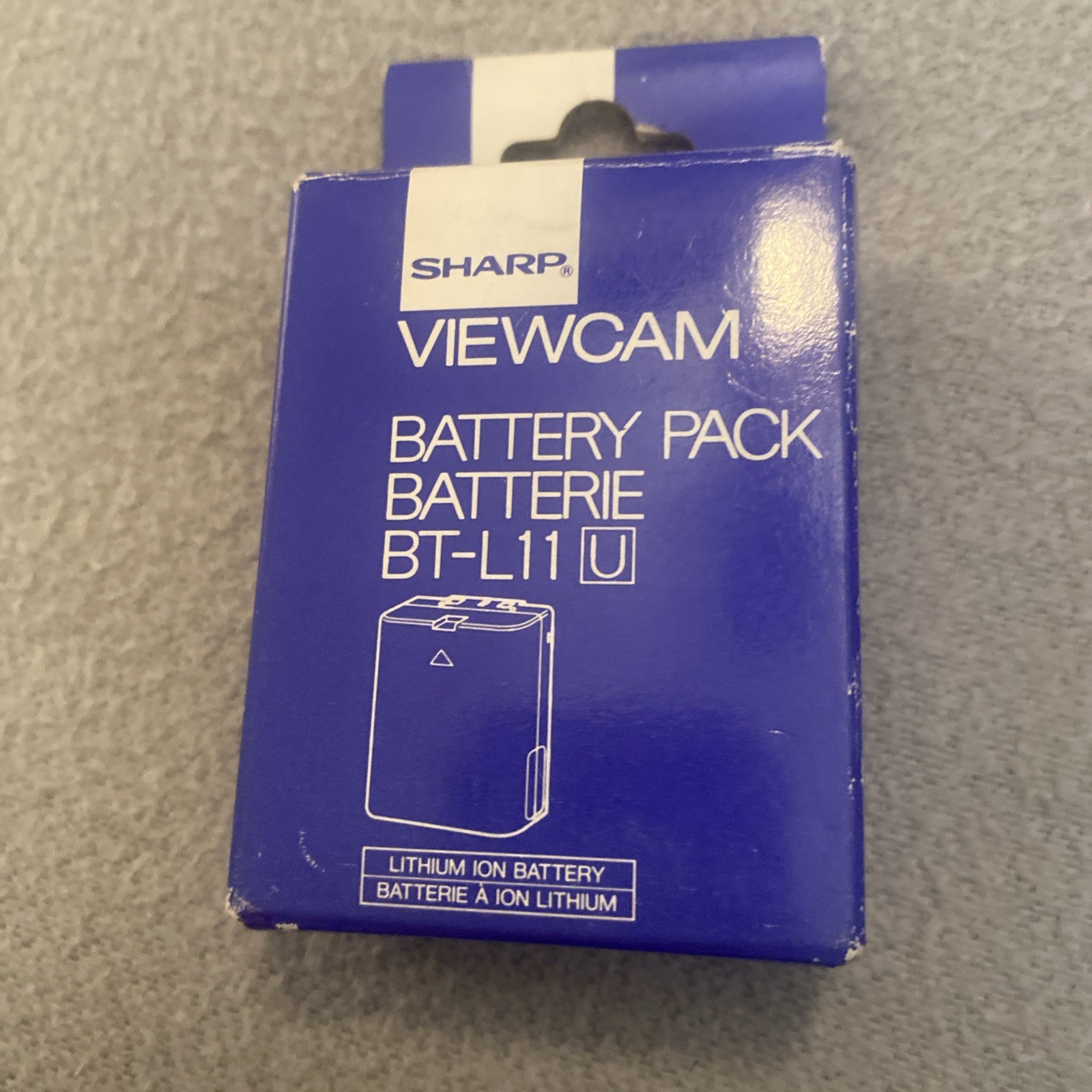 Vintage Sharp Viewcam Battery Pack BT-L11 U RARE
