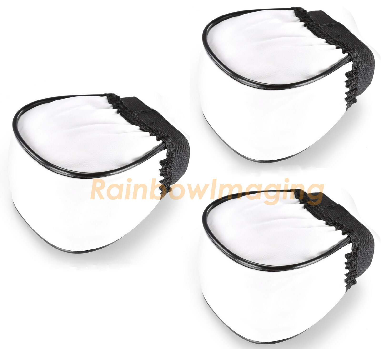 3 Pcs Universal Soft Flash Bounce Diffuser for Sony Flash F60RM F45RM F32M