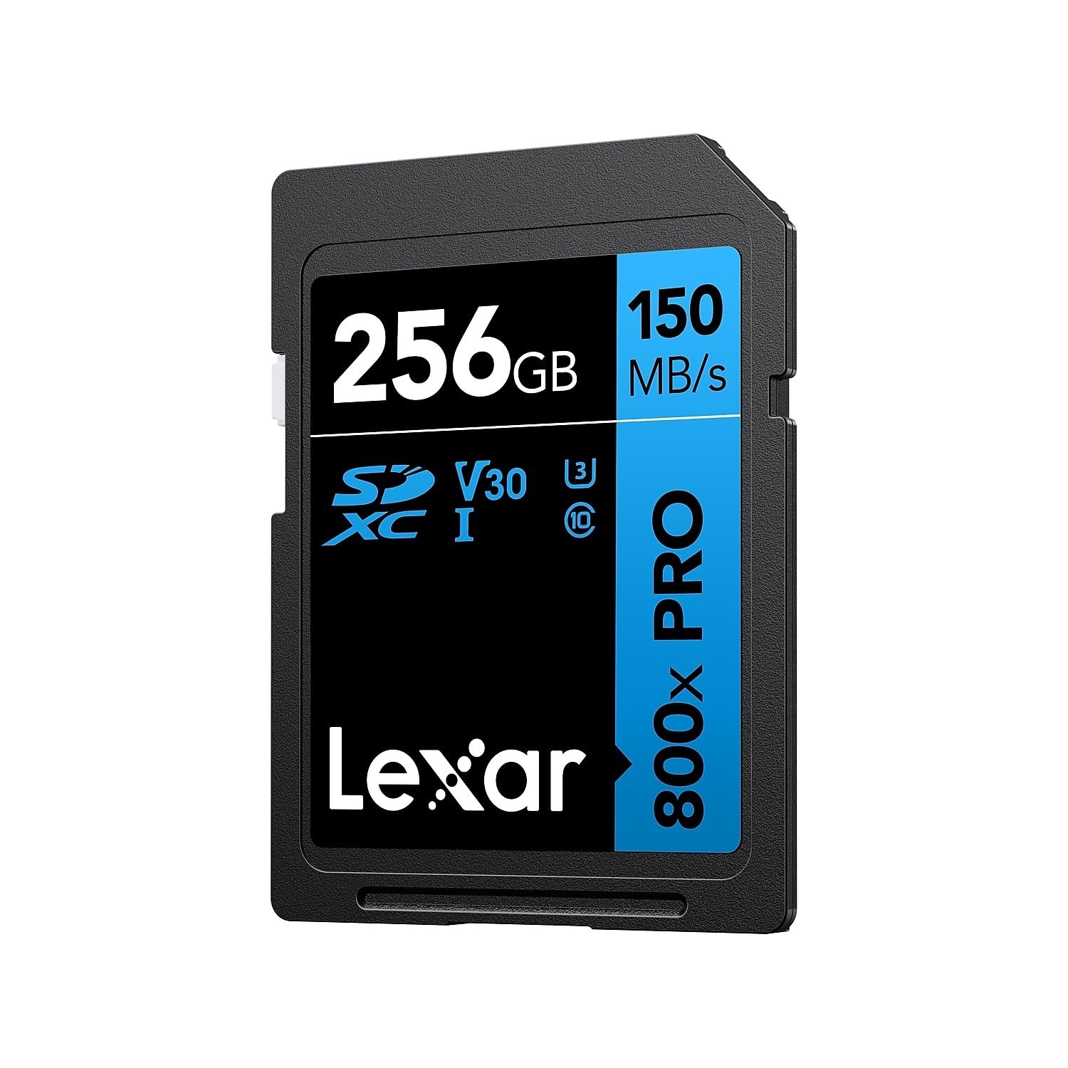 256GB High-Performance 800x PRO SD Card, UHS-I, C10, U3, V30, 4K, Up to 150MB…