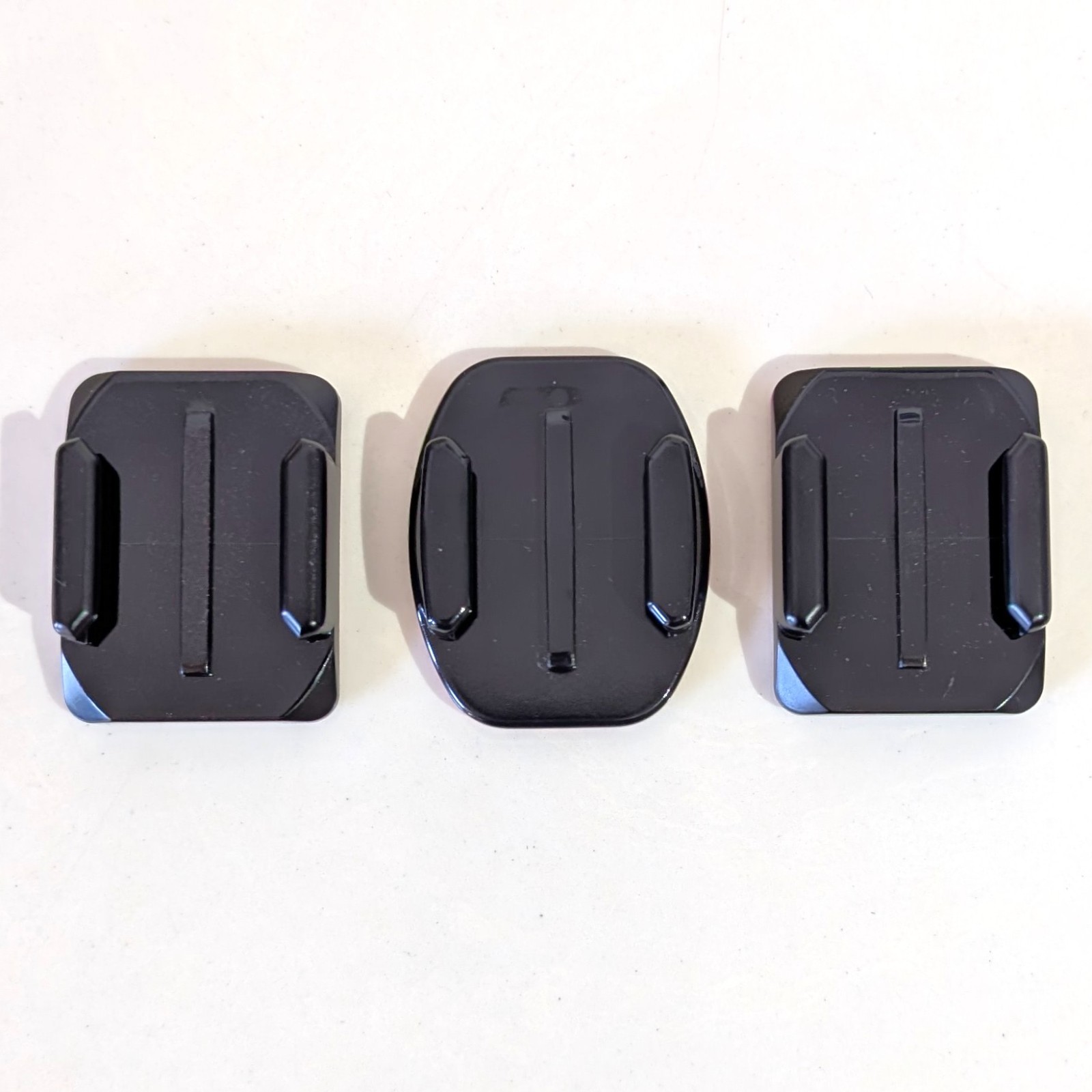 3x Official GoPro Curved And Flat Adhesive Mounts Fits All Go Pro Cameras