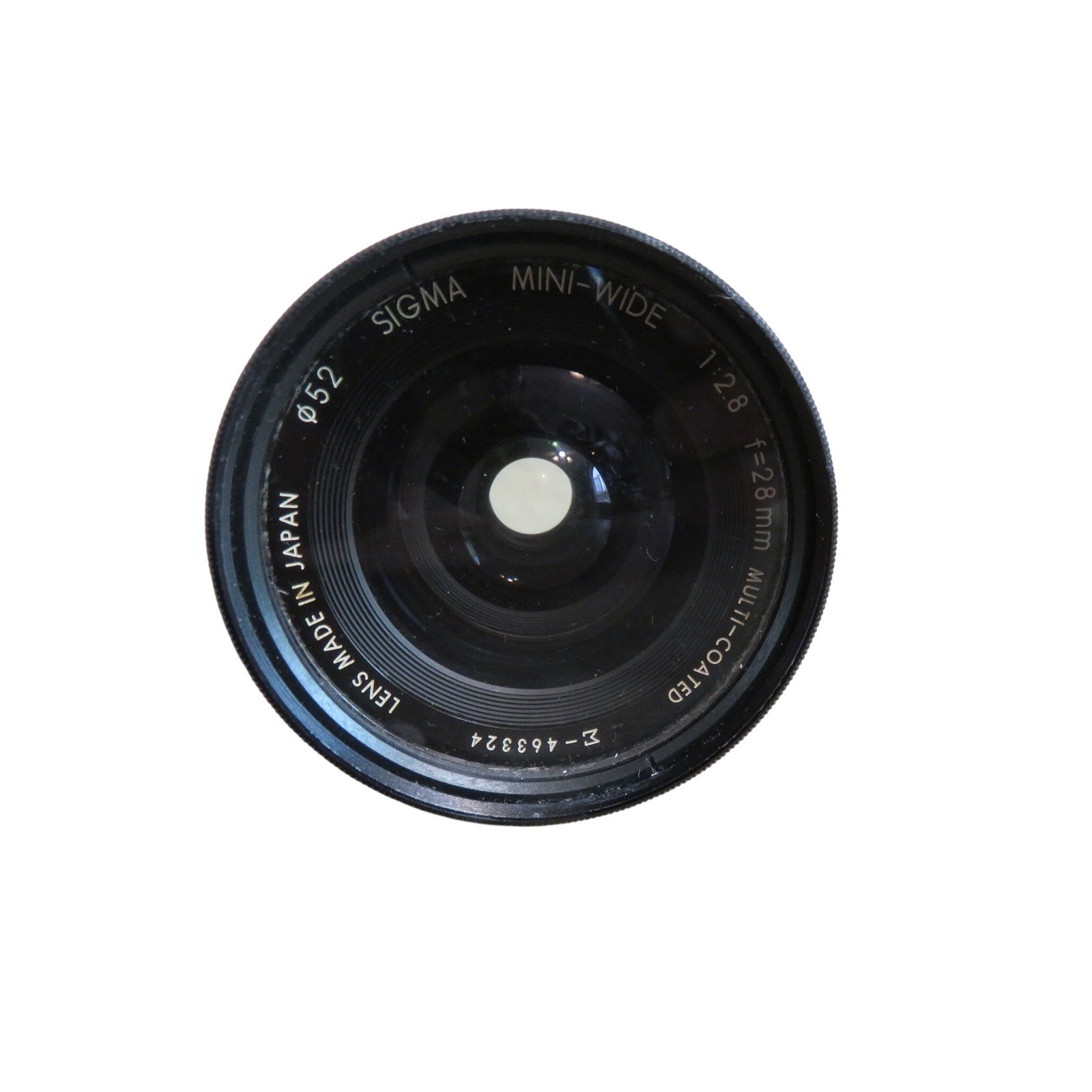 Sigma Mini-Wide 28mm f=28mm Lens + Toyo Optics Auto Tele Converter 2x for Canon