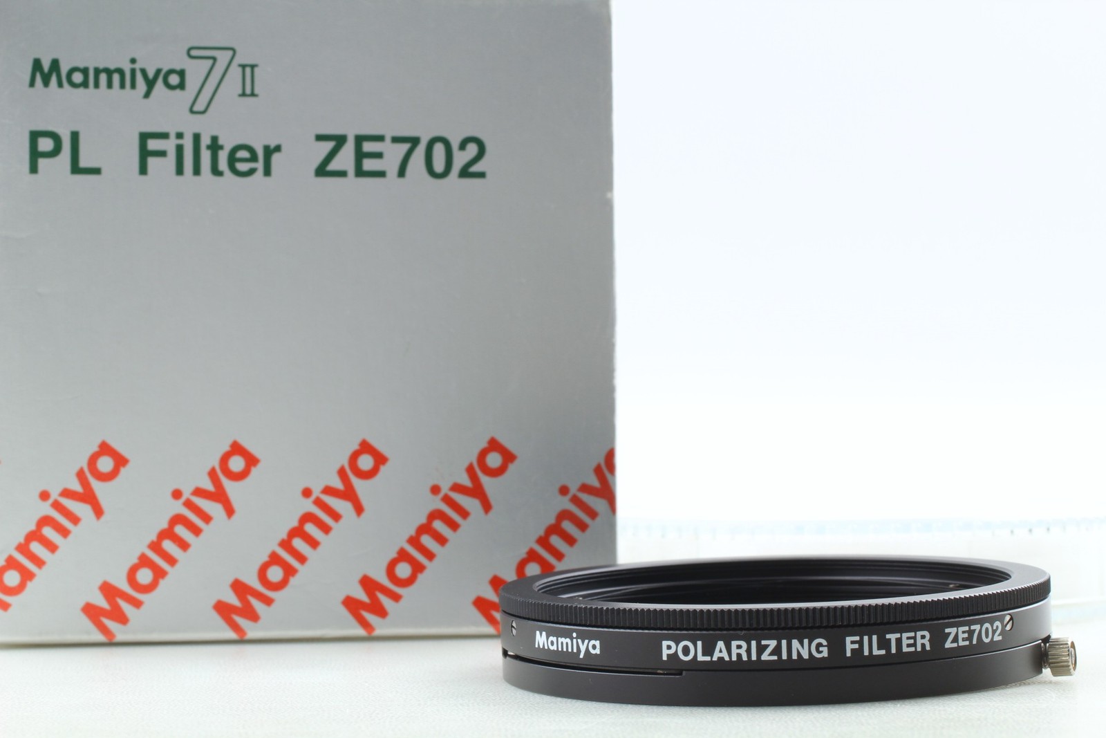 [MINT in BOX] Mamiya ZE702 PL Polarizing Filter AN701 Adapter 7 7II From JAPAN