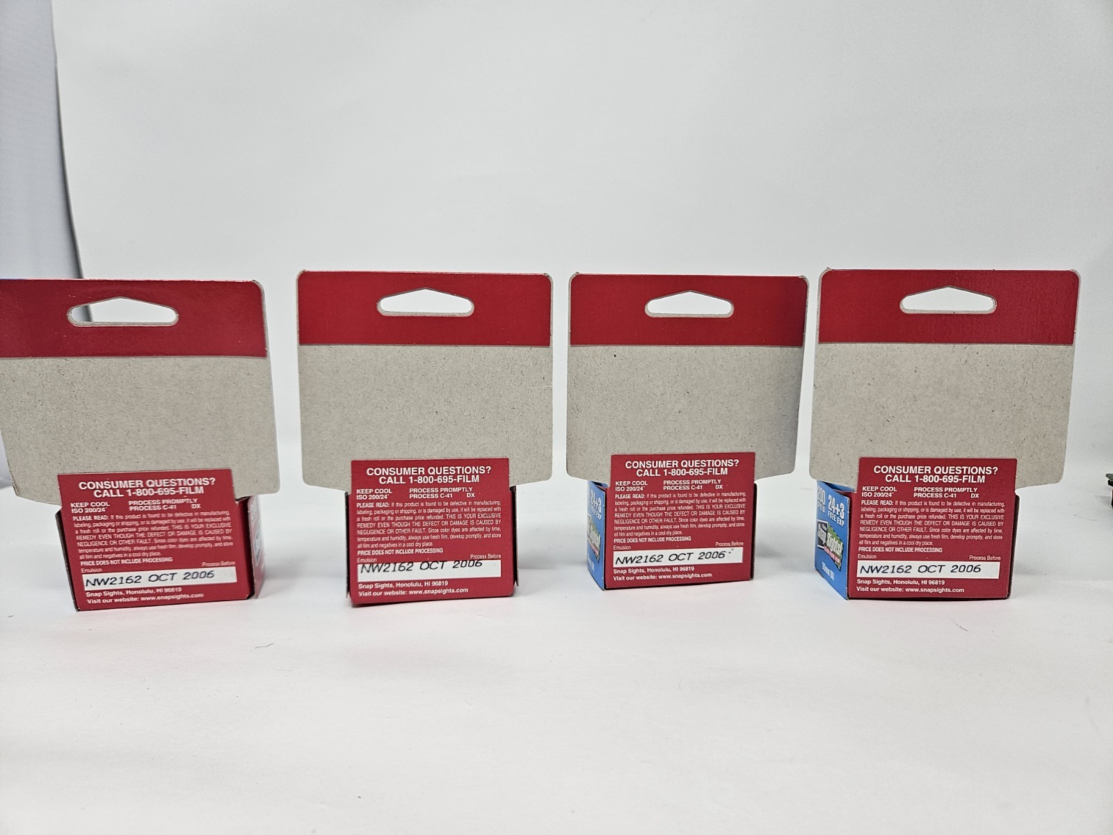 Vintage Snap Sights 35mm Color Film 200 Speed 24+3 NEW 4 Pack
