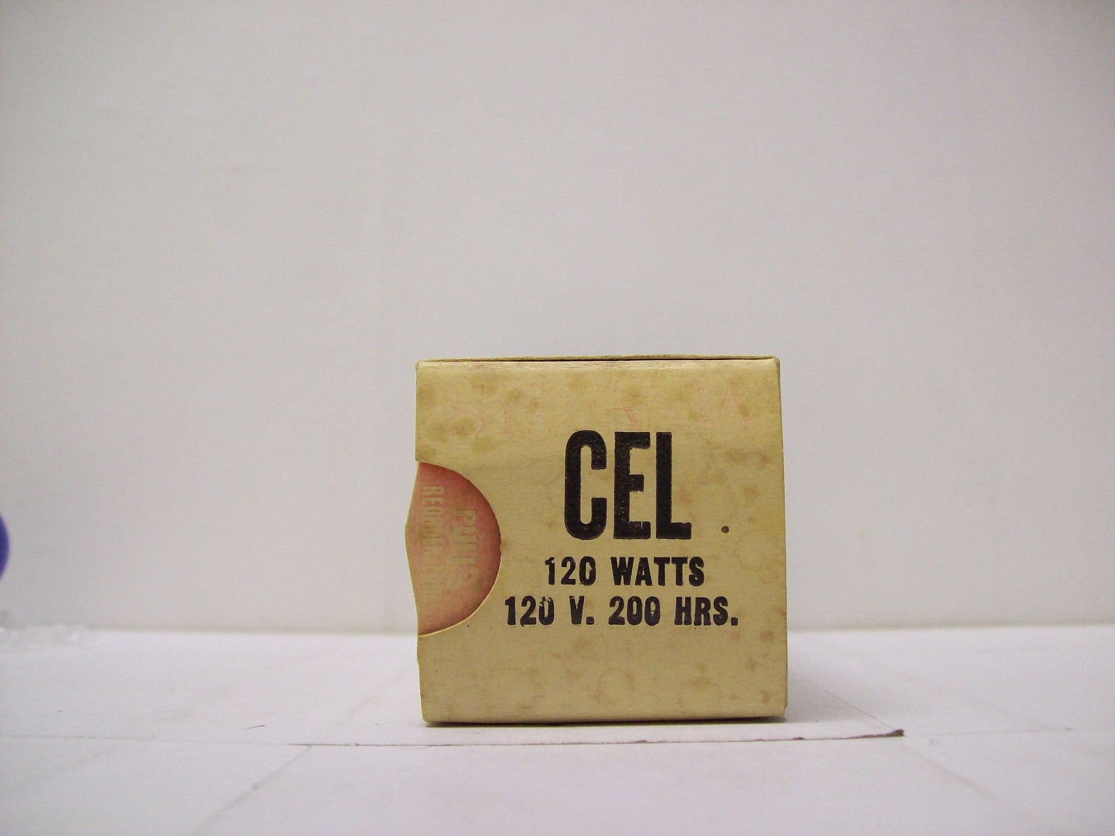 CEL Projector Projection Lamp Bulb 120V 120W SYLVANIA AVG. 200-HR LAMP LIFE