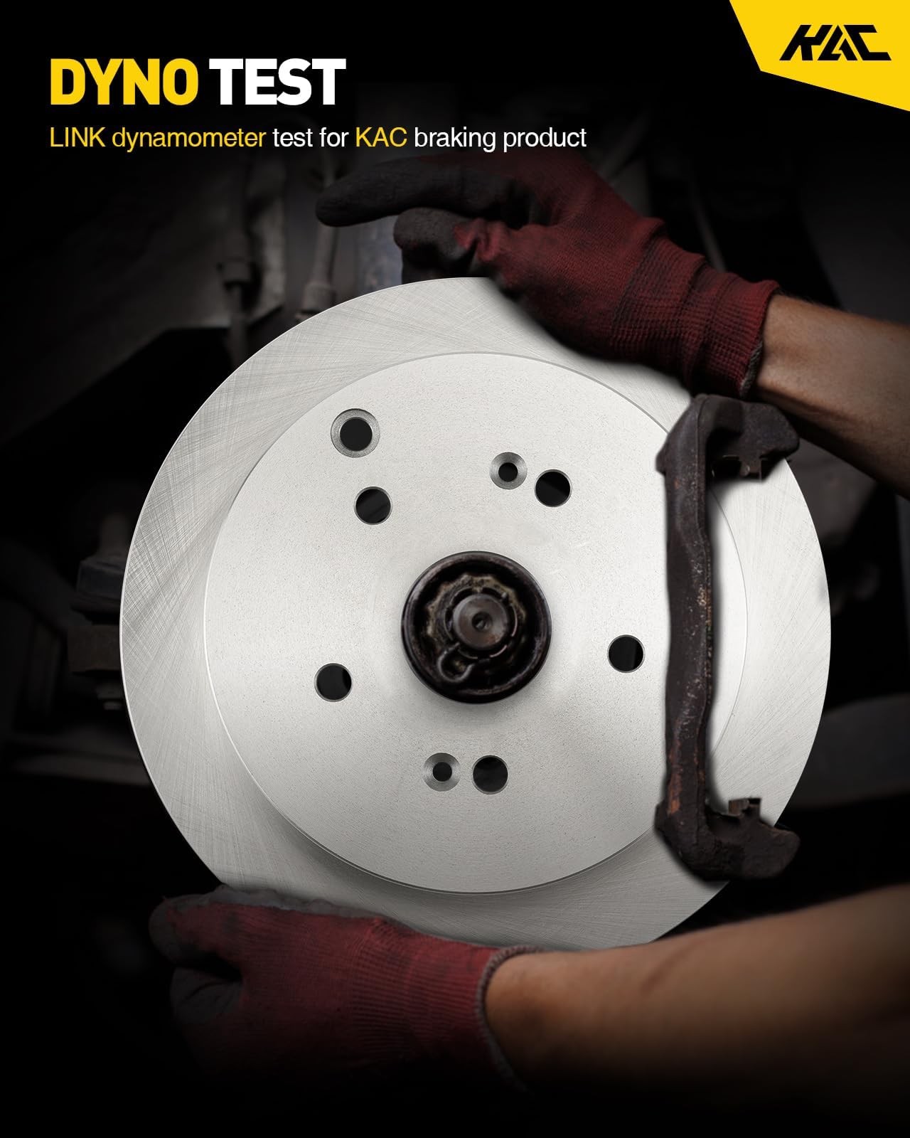 Kac Rear Brake Kit Rotors Ceramic Brake Pads For Hyundai 2011-2014 Sonata Kia