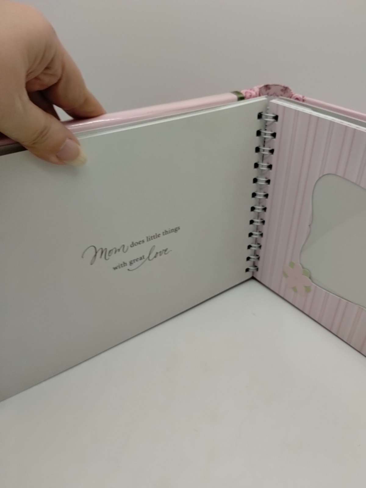 Hallmark New Pink Paisley Mom Album Voice Recordable