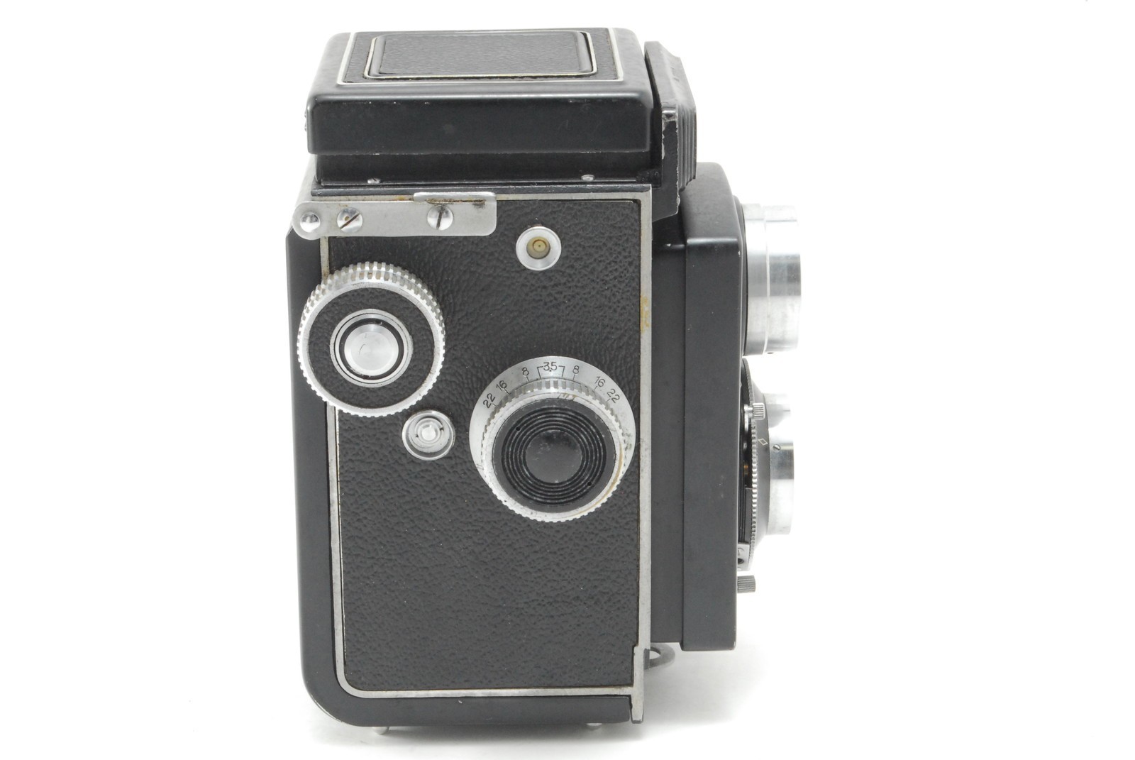 [Near MINT] Yashica Yashicaflex Model C 6×6 TLR Camera 80mm f/3.5 From JAPAN