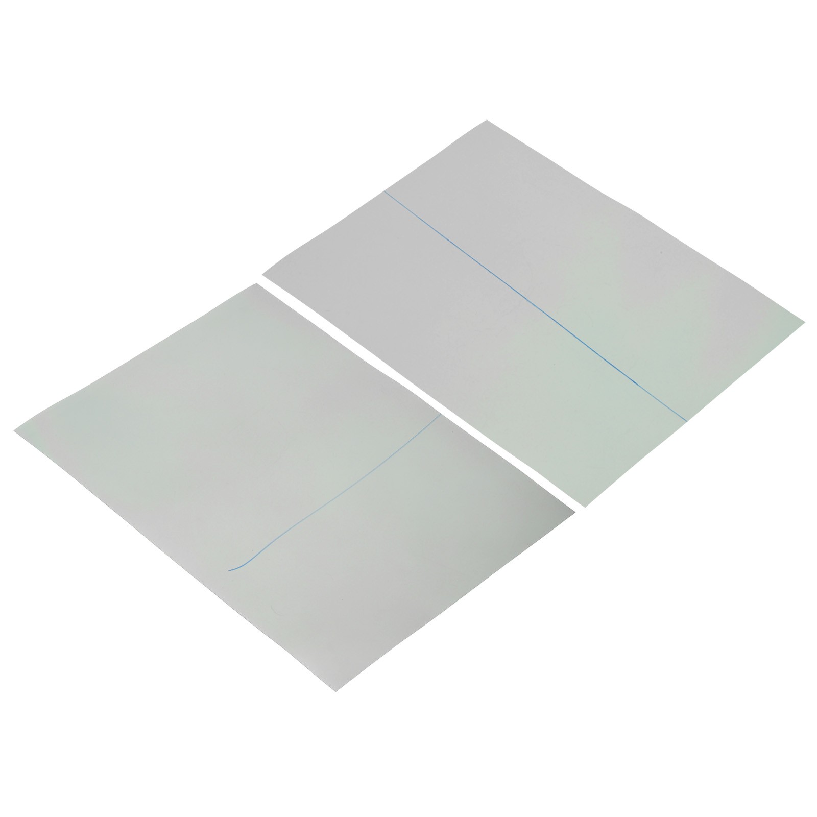 2Pcs 12.9″ Polarized Film Sheet Adhesive Polarizer Linear 26.6x20cm 0/90 Degree