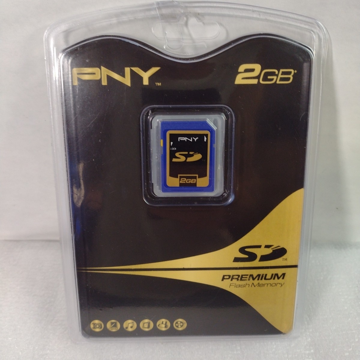 PNY Optima 2GB SD Camera Premium Flash Memory Card – New