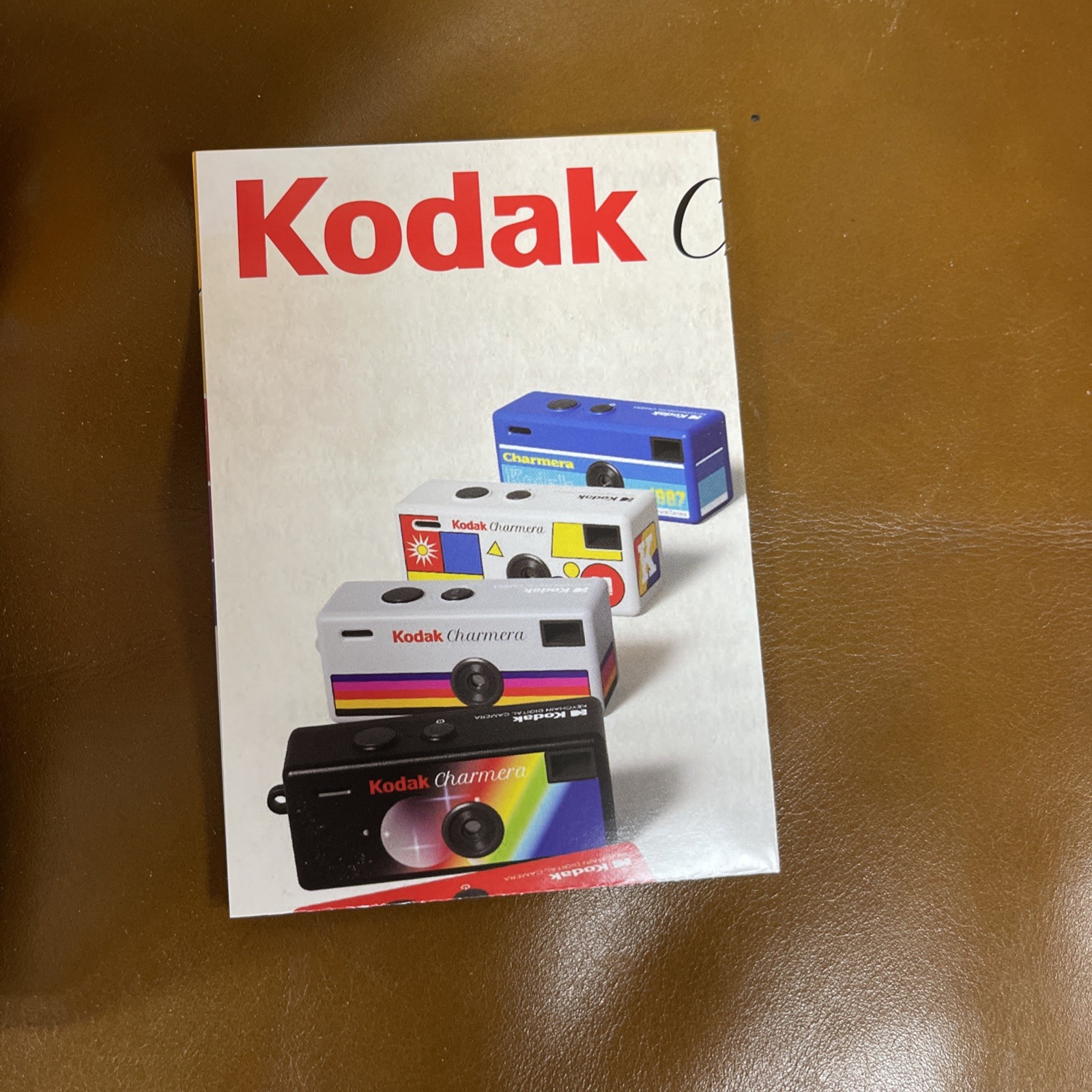 Kodak Charmera Keychain Digital Camera OPEN BOX Blue Type 06 USA Seller