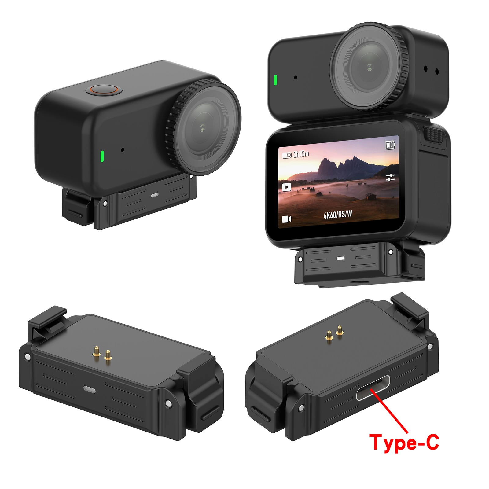 Accessories for DJI Osmo Nano Camera Bag Case Cover Mount Adapter Tripod Filters