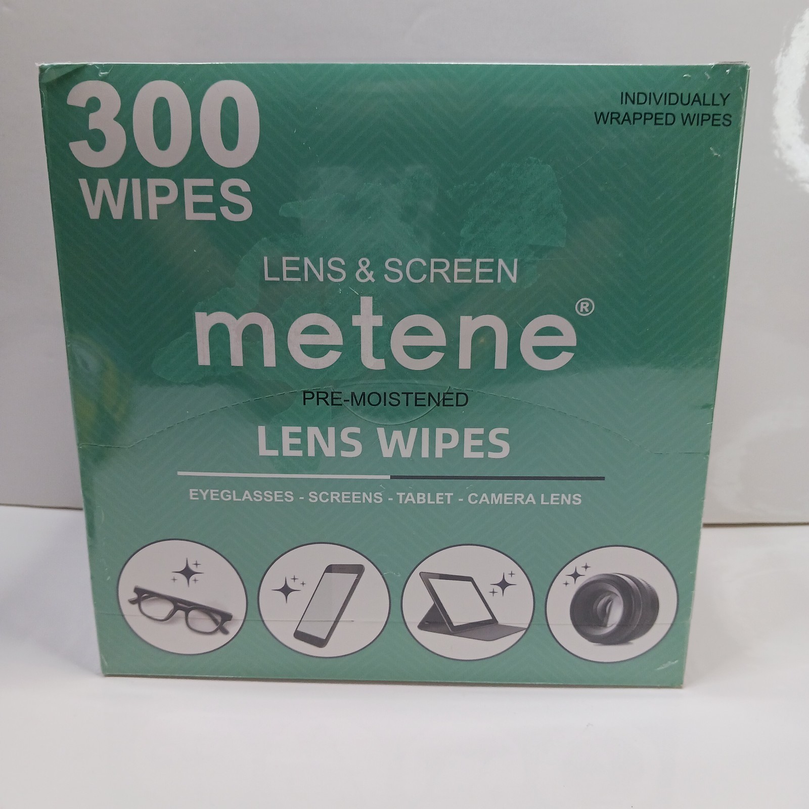 Lens Cleaning Wipes, 300 Pre-Moistened and Individually Wrapped Eyeglass CANADA