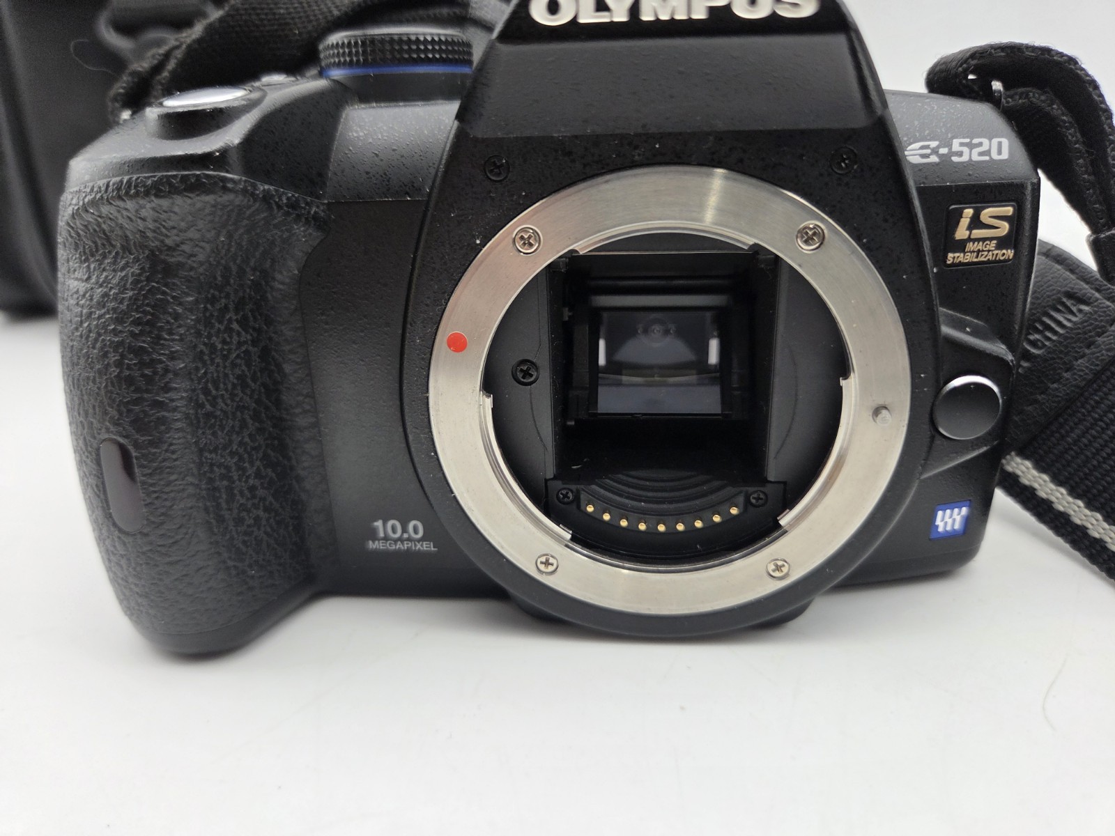 Olympus Evolt E-520 10.0MP Camera w/14-42 & 40-150 Lens Tested And Working