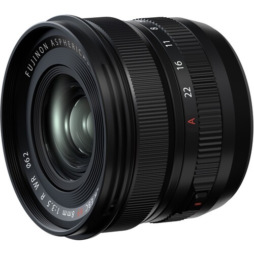 FUJIFILM XF 8mm f/3.5 R WR Lens, 32GB Memory Card ,Bundle