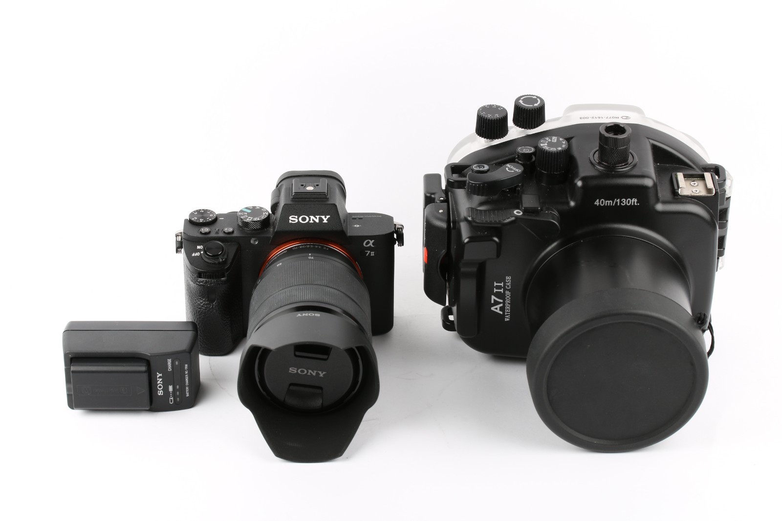 USED Sony A7 II – SC 7113 w/ 28-70mm Kit lens & UNDERWATER HOUSING #2383H