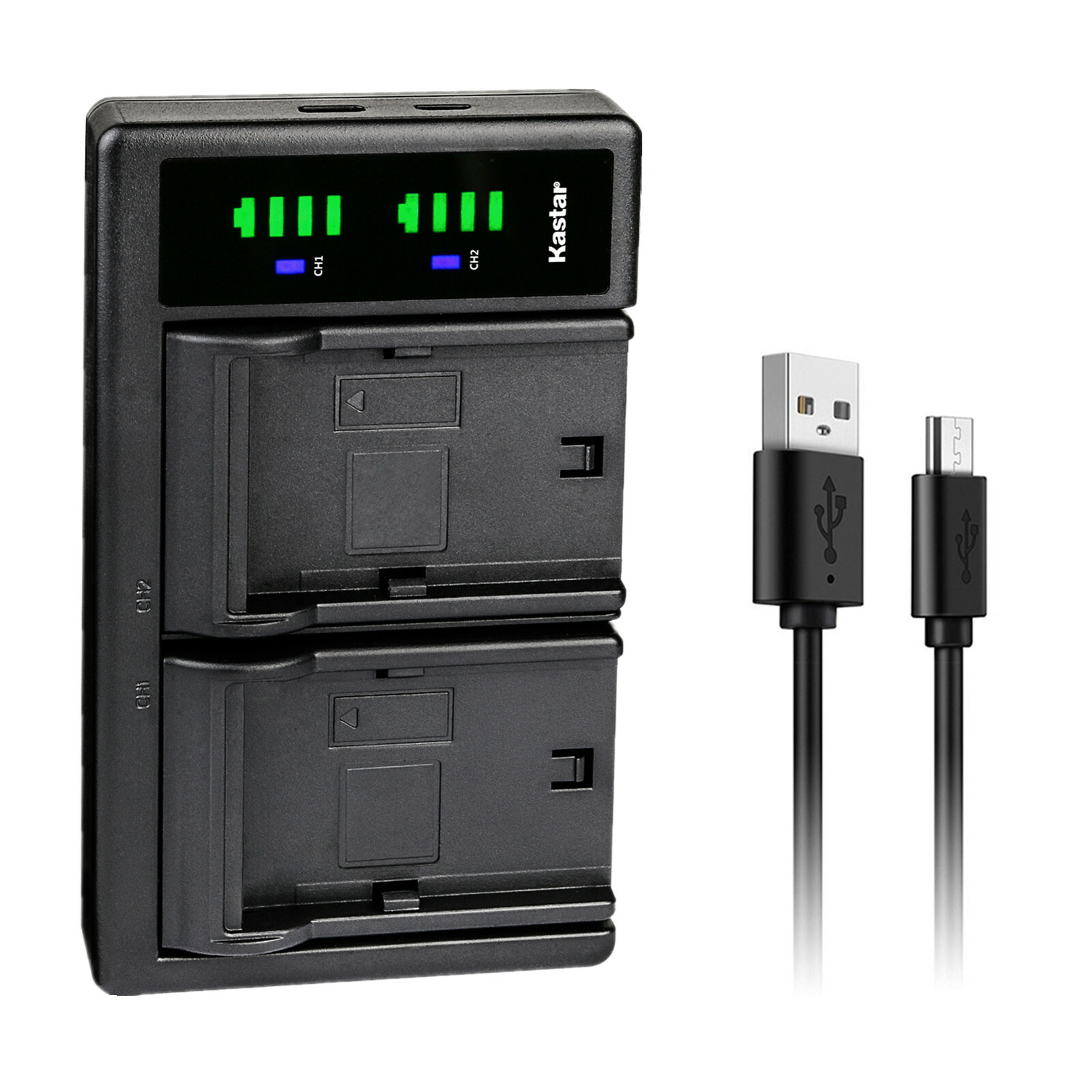 Kastar Battery LTD2 USB Charger for Arlo A-1 A-1B A-1C 308-10029-01 Battery