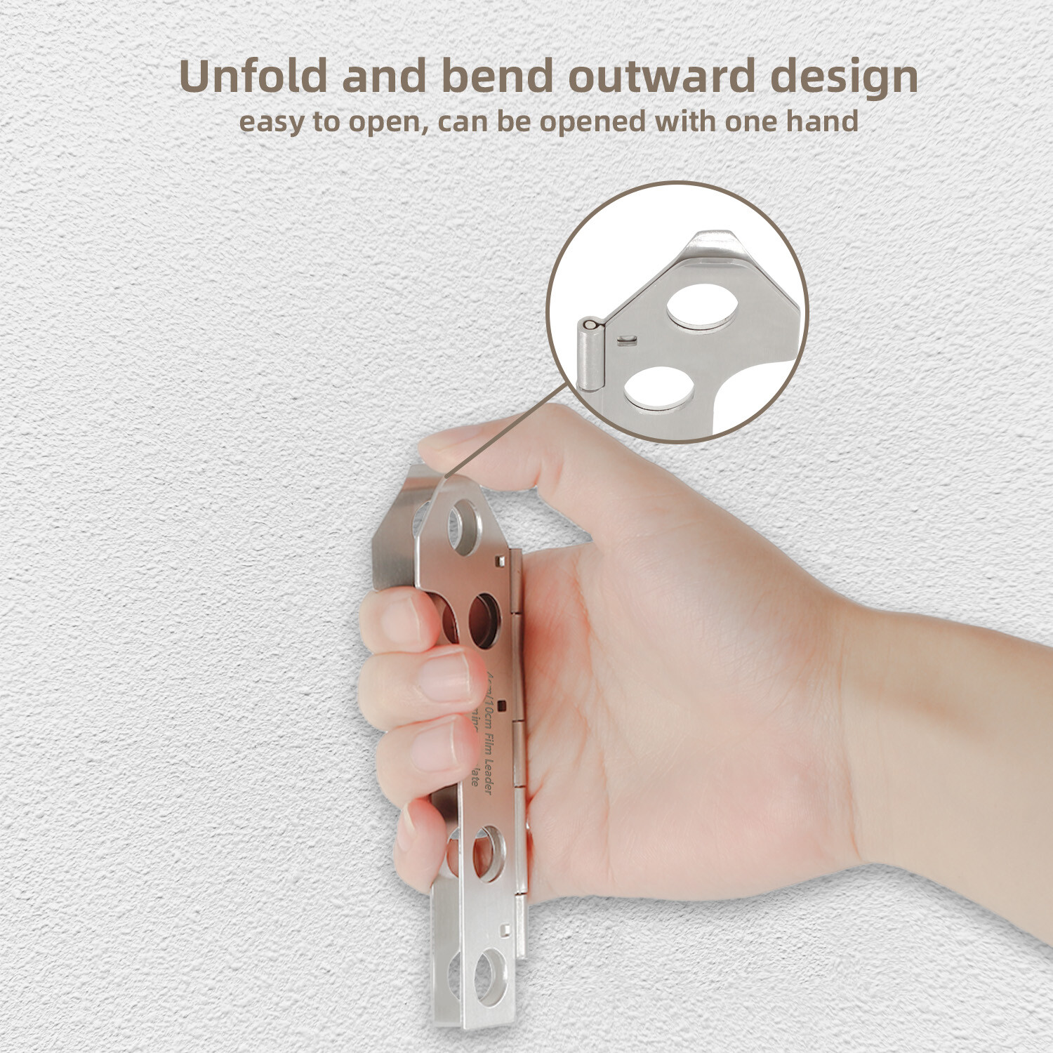 eTone 2 in 1 4cm/10cm Film Leader Trimming Cutting Template Leica ABLON Style