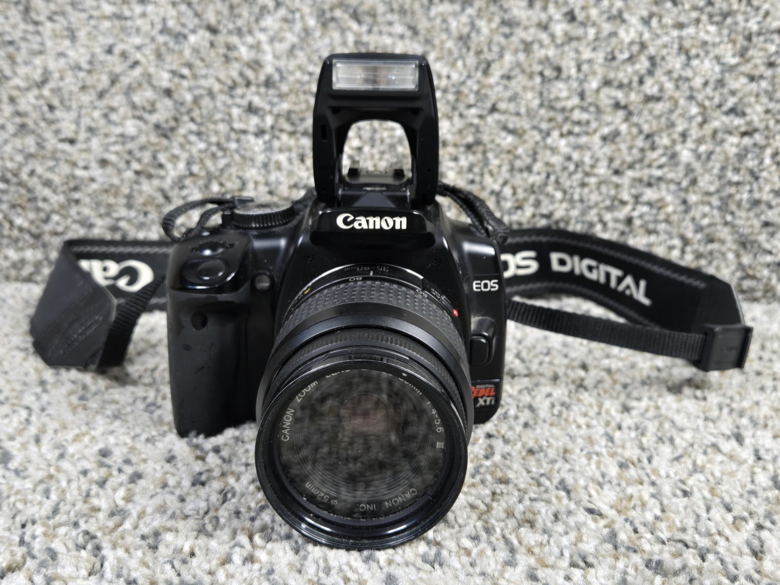 Canon EOS Rebel XTi DS126151 10.1 MP Digital Camera Bundle w/ Canon 35-80mm Lens