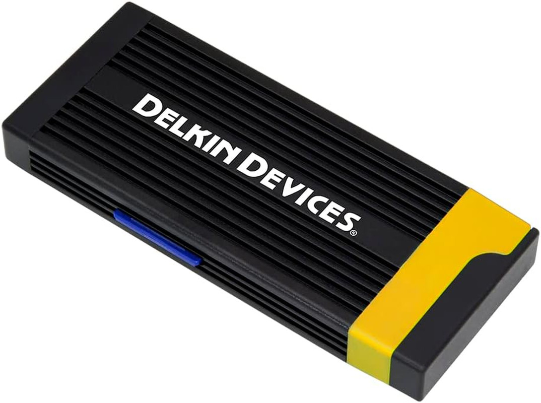 USB 3.2 Cfexpress Type a & UHS-II SD Card Reader, 10Gbps Dual-Slot for Professio
