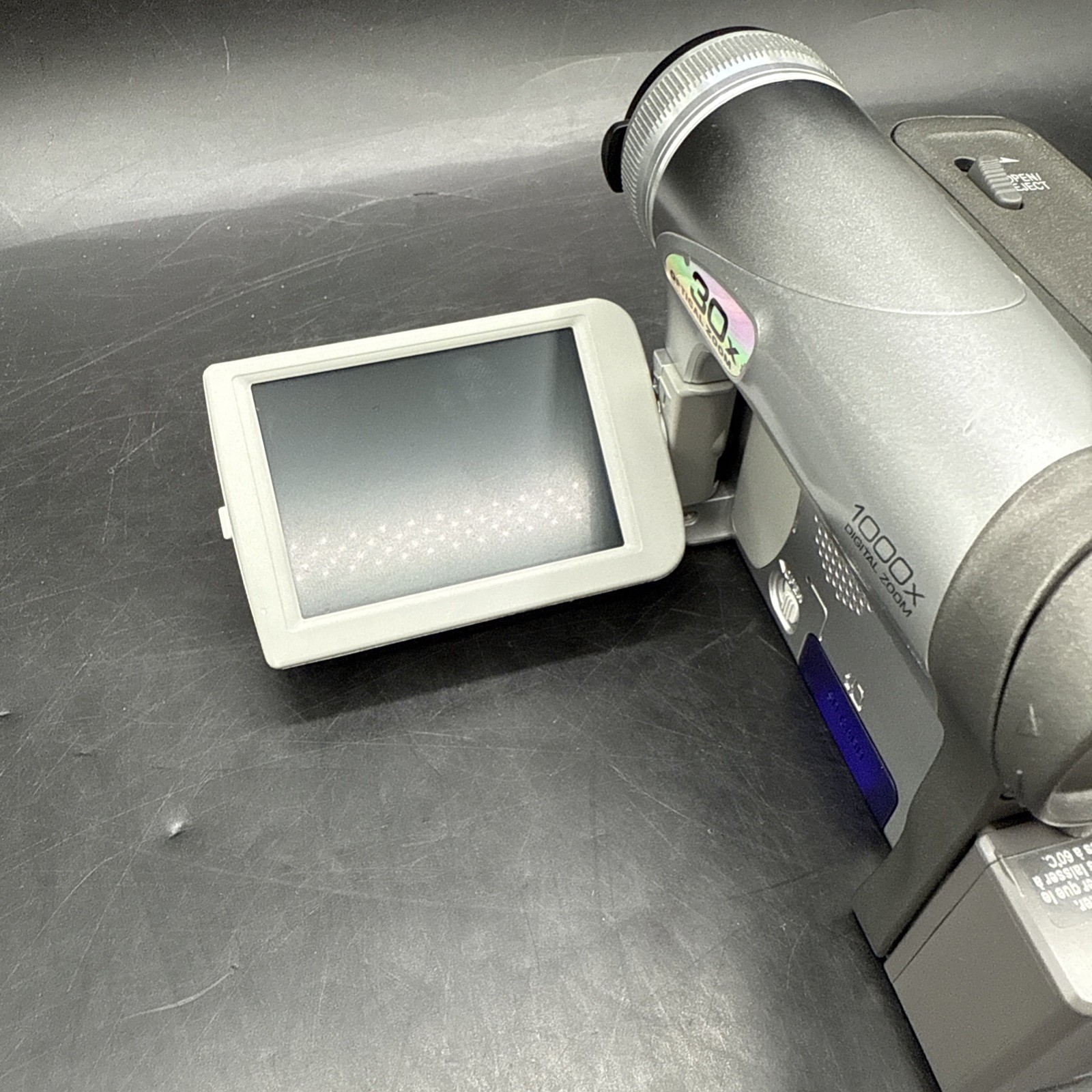 Panasonic PV-GS35 MiniDV Handheld Camcorder Digital Camera Gray With Battery