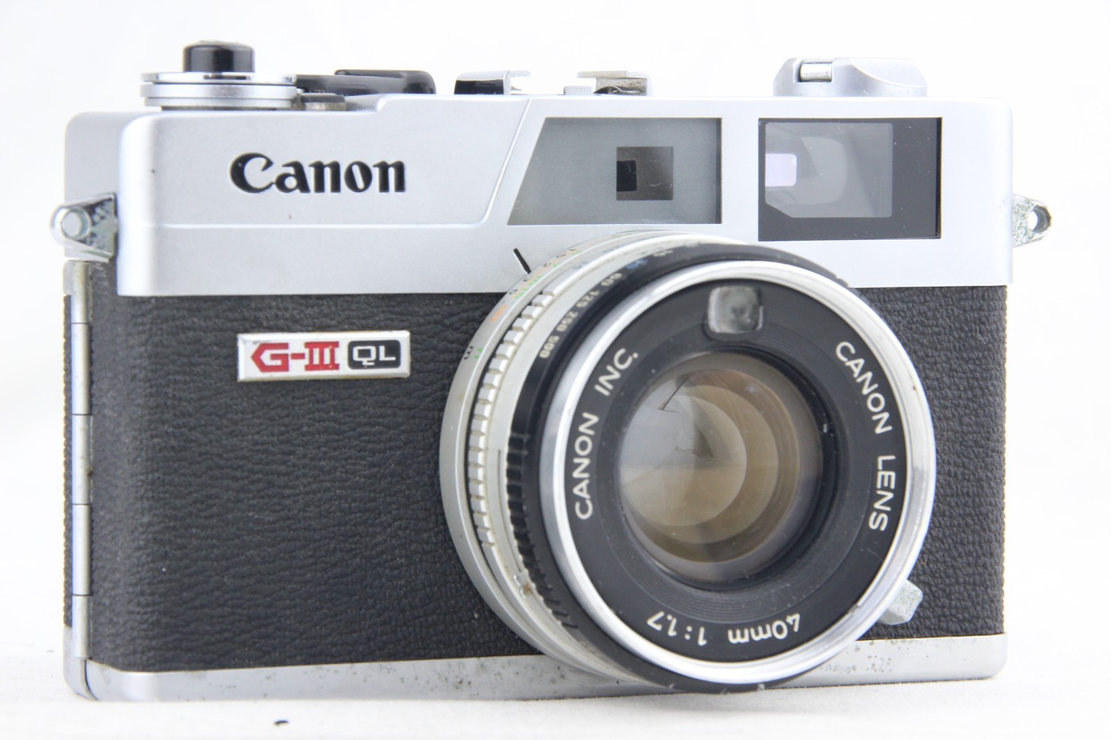[ Meter Works, NEAR MINT- ] CANON Canonet QL17 GIII 40mm f/1.7 Lens Film Camera