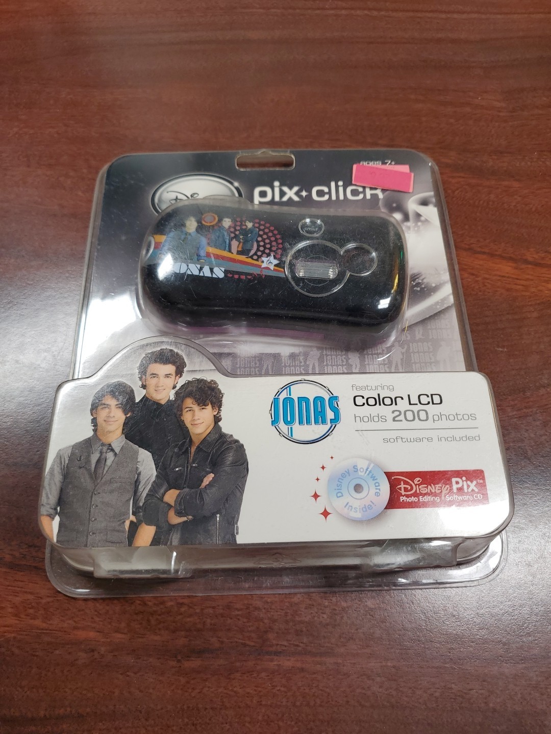 Disney Pix Click J.O.N.A.S 1.3MP Digital Camera – Black