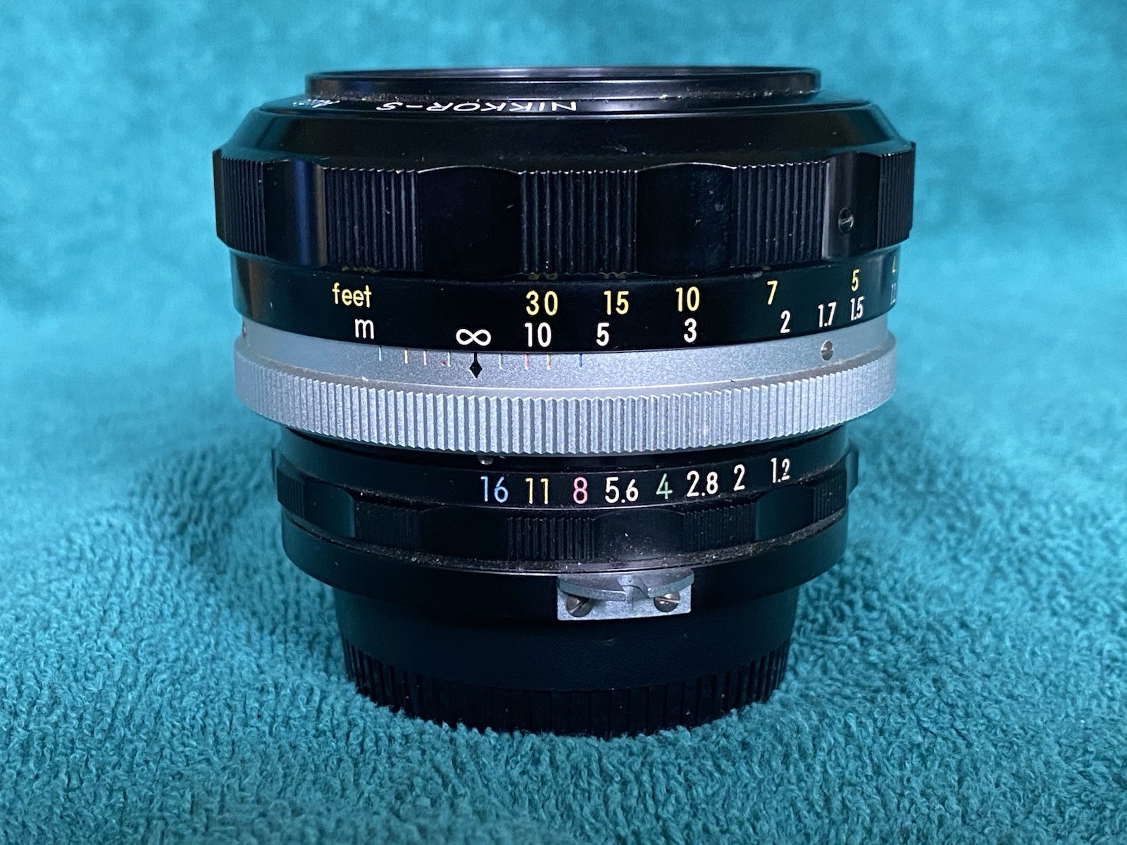 1971 Nikon Nikkor-S 55mm f/1.2 Lens Pre-Ai for Nikon F F2 F2S F2SB 9.5/10 in Box