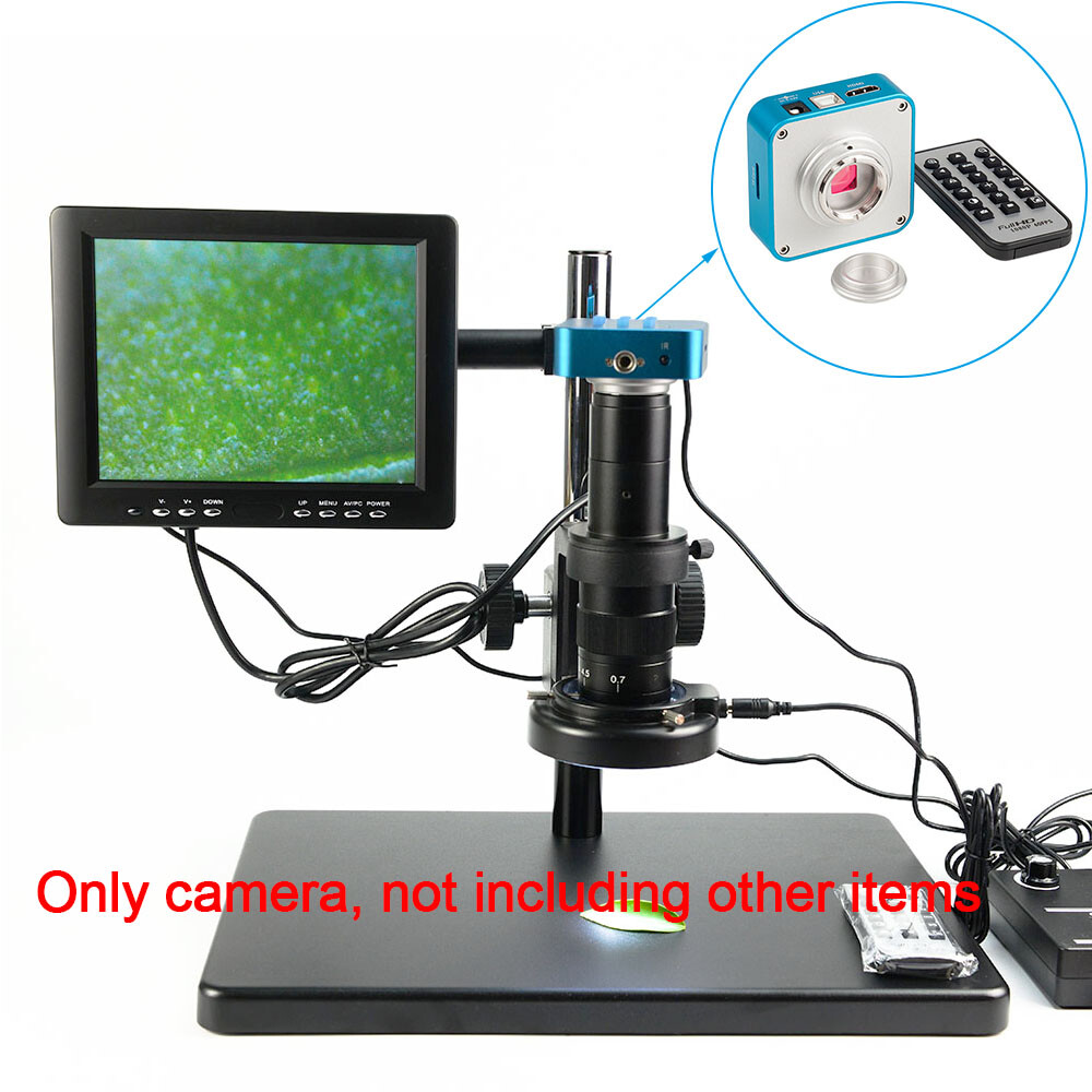 16MP HD 1080P HDMI USB Industry Digital Microscope Camera w/ Remote Control