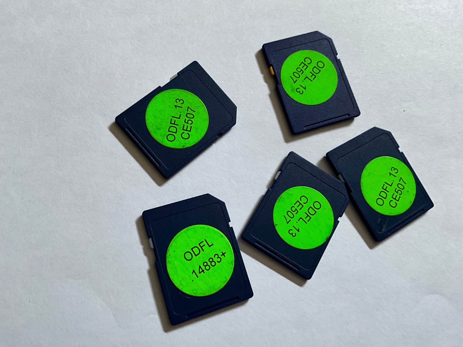 Lot of 5pcs 8gb generic SDHC memory cards for Canon & Kodak,Nikon cameras