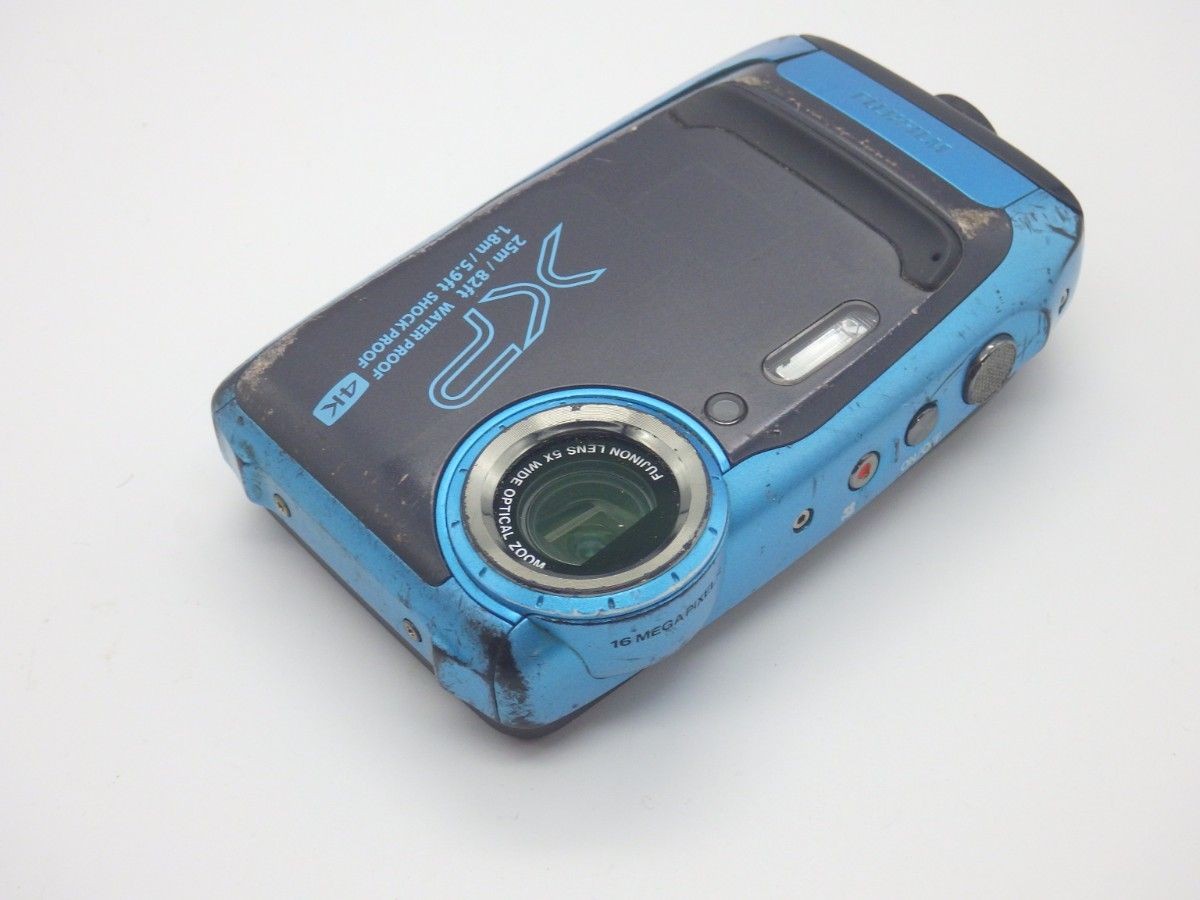 Fujifilm FinePix XP140 Sky Blue Waterproof Digital Camera Working 4K WiFi