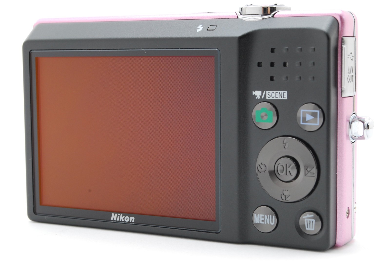 [NEAR MINT] Nikon COOLPIX S570 12.0MP Pink Compact Digital Camera From JAPAN