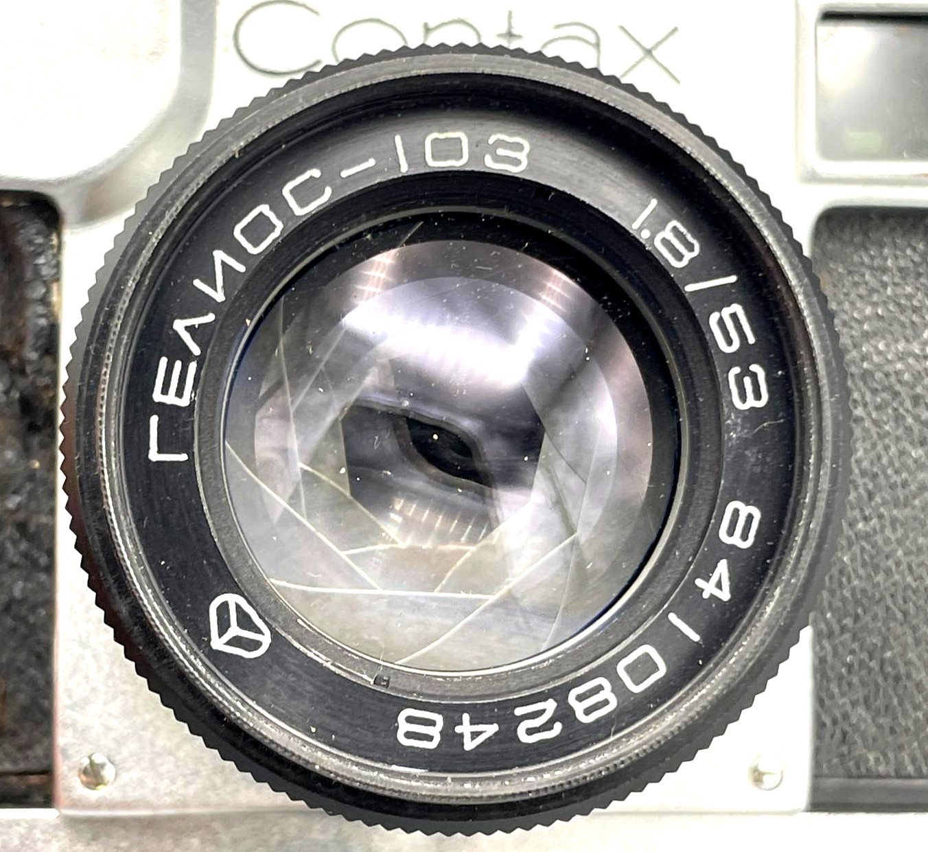 Helios-103 50mm f/1.8 Lens for Contax RF, Fast and Sharp, Clean from Fedka