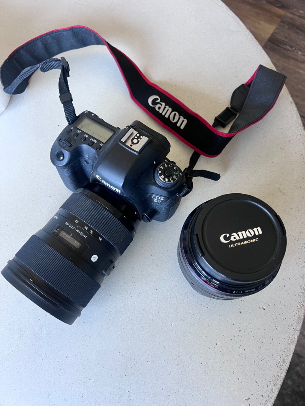 Canon EOS 6D 20.2MP Digital SLR Camera – Black (Body Only), 8035B002