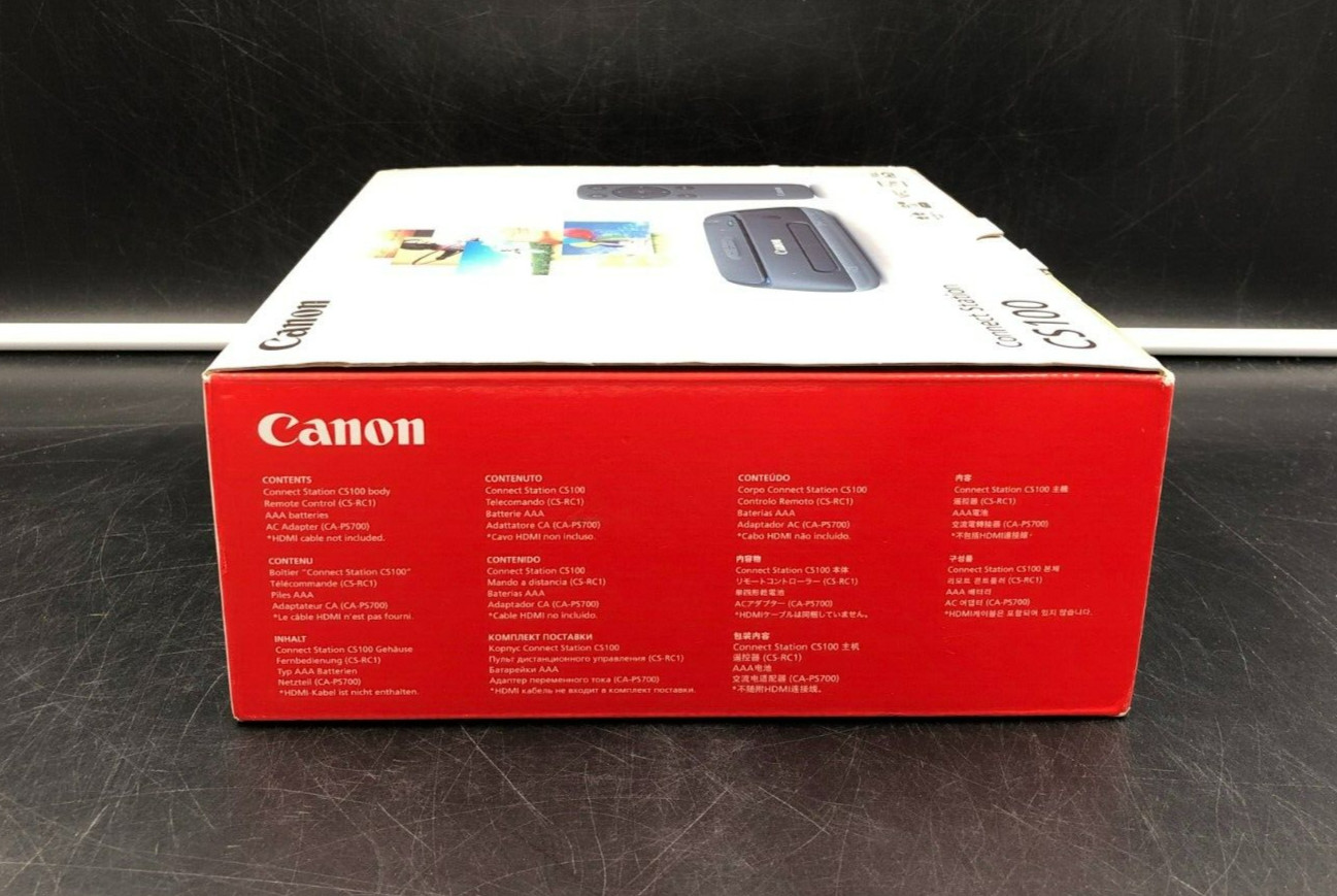 Canon Connect Station CS100 1TB Photo Storage Hub – NEW OPEN BOX