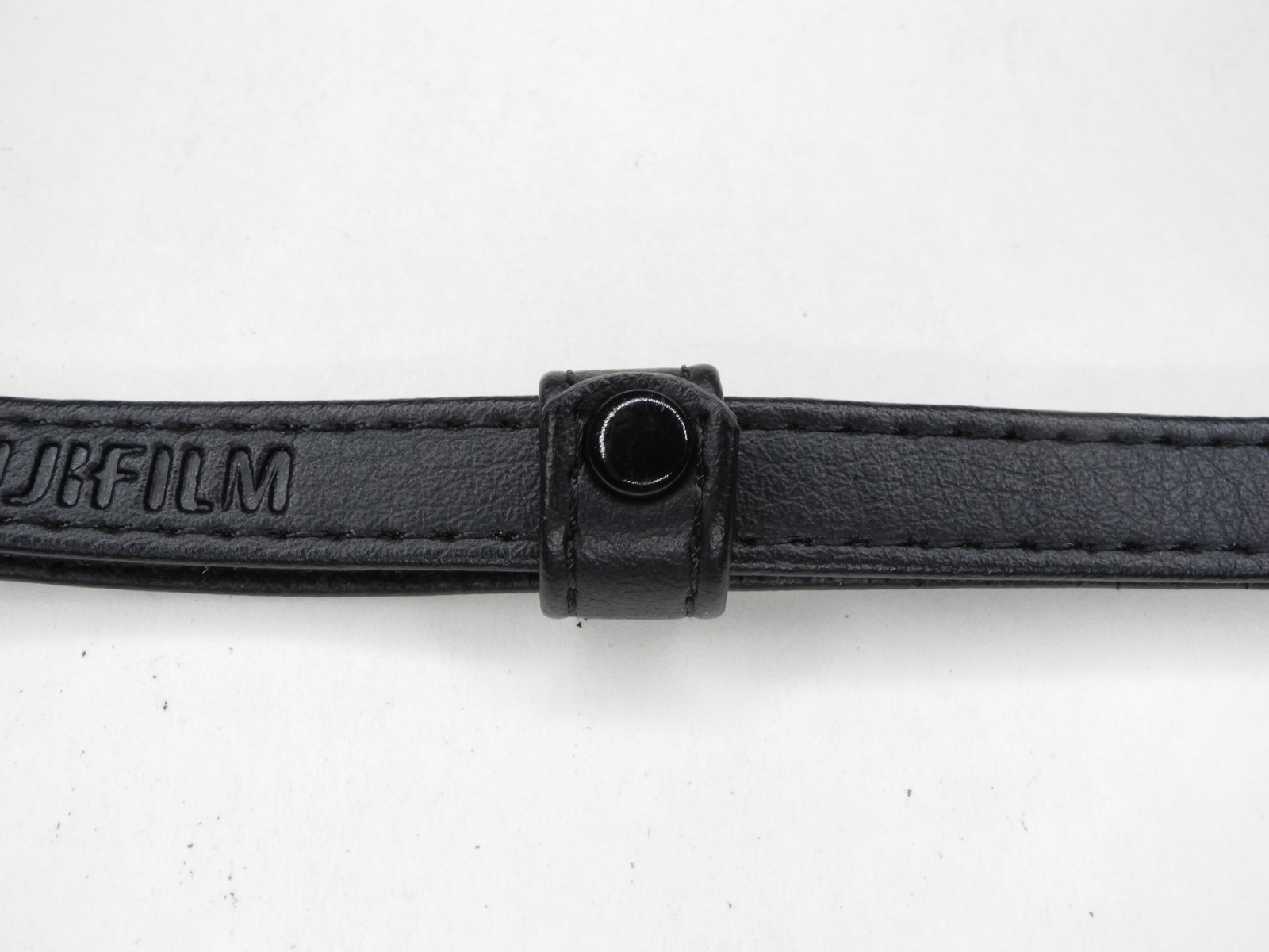 Fujifilm OEM Black Leather Camera Wrist Strap Included w/ XF10 (May Fit Others)