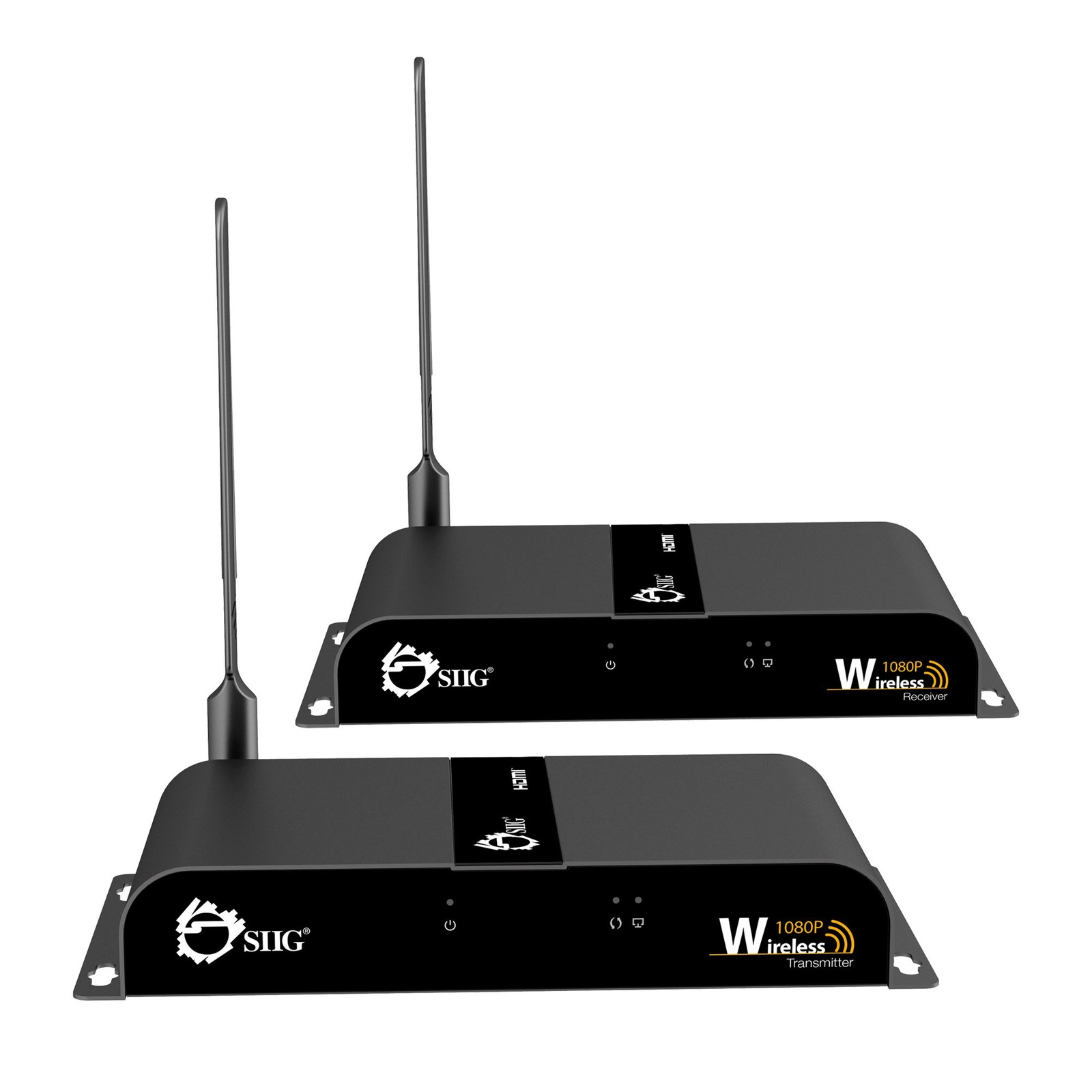 SIIG 1080P Wireless HDMI Extender Kit with IR Remote Control – 165 Feet Black