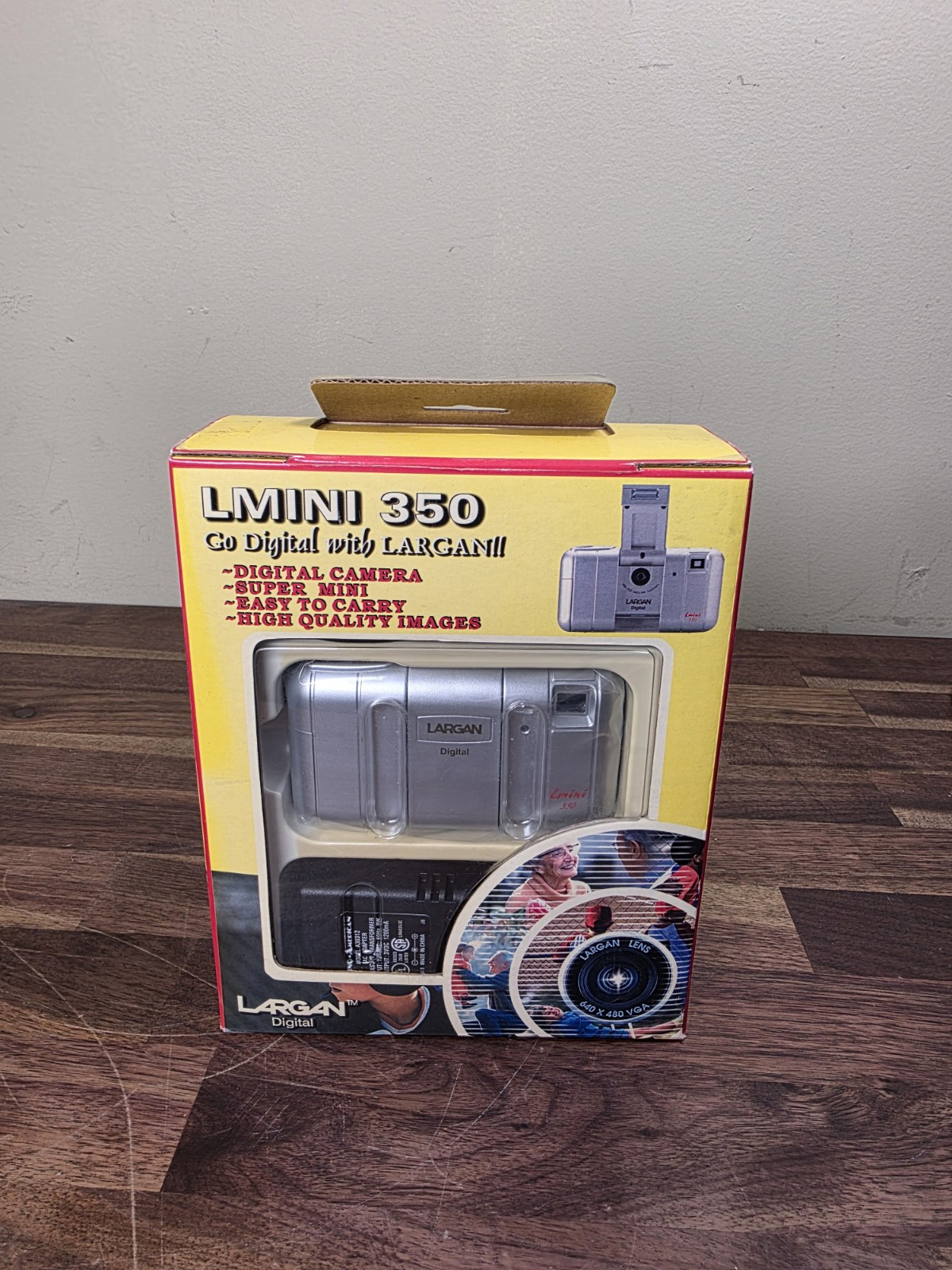 Largan Group Lmini 350 0.4MP Digital Camera – Silver – New Sealed
