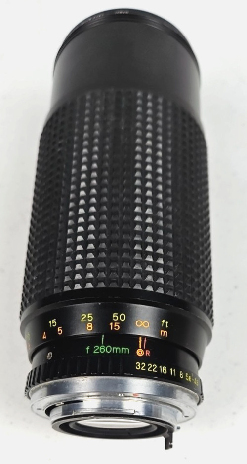 Osawa MC Macro 75-260mm 1:4.5 Zoom Lens 62mmØ No.19105351 Japan
