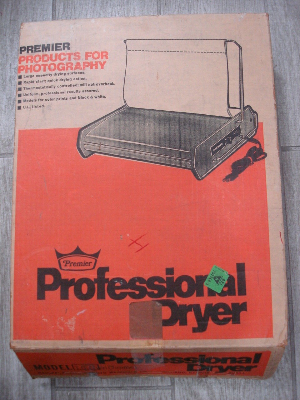 Premier Thermostatic Professional Print Dryer Model TC W/Twin Chrome 14″ x 20″
