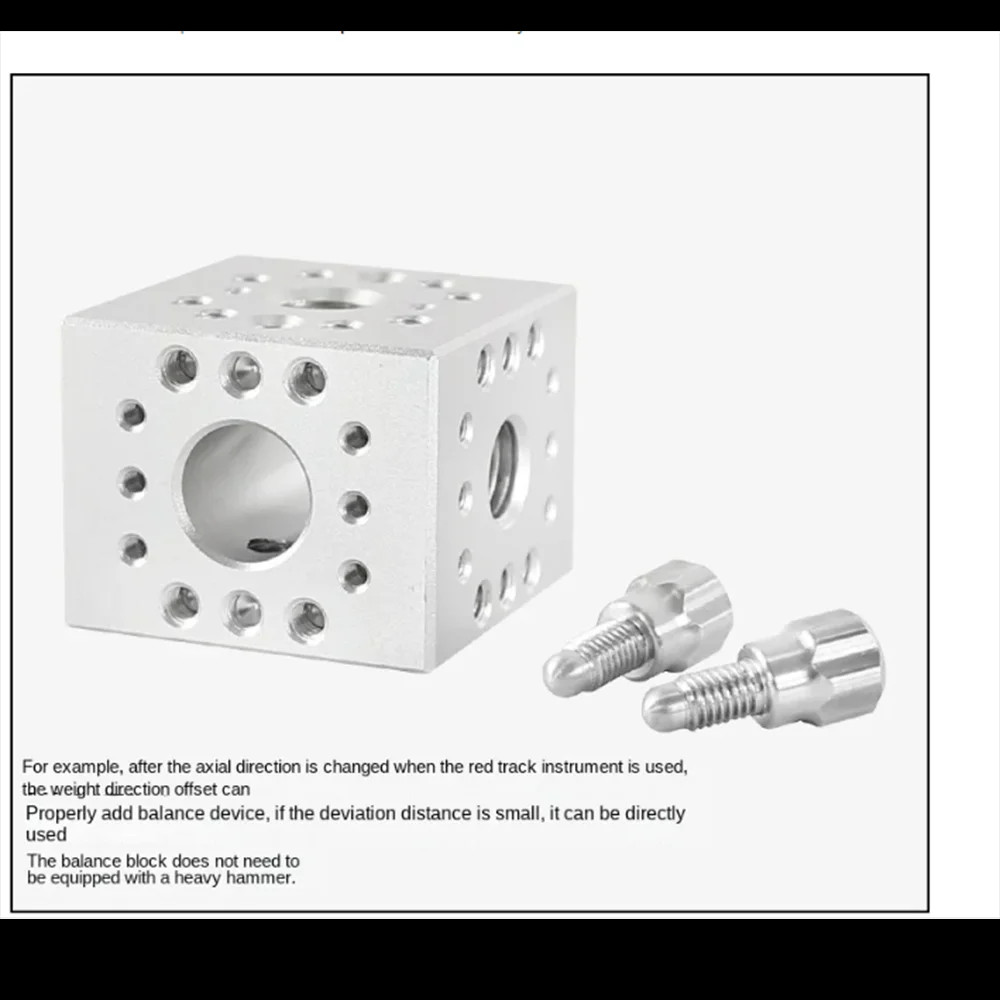 Dovetail Groove Three-axis Balance System Balance Weight Hammer Rod Stainless
