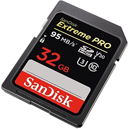 SanDisk 32GB 32G Extreme PRO SD SDHC SDXC Card 95MB/s Class 10 UHS-1 U3 Memory