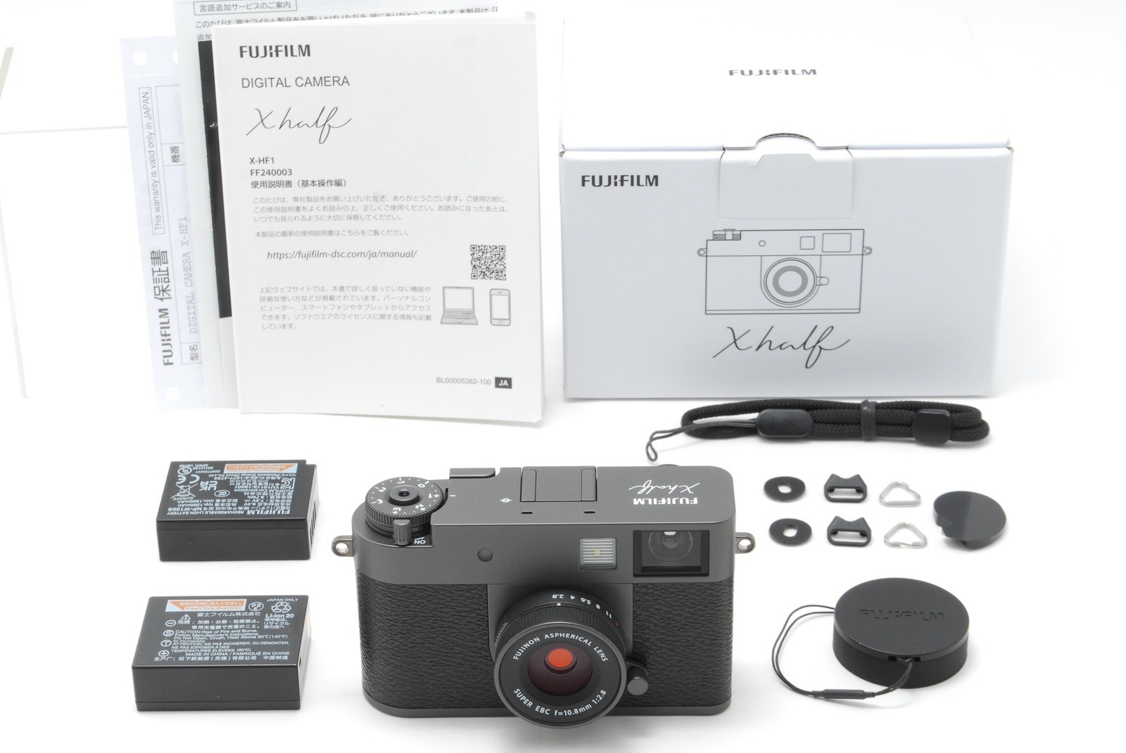 【Top Mint】Fujifilm X Half X-HF1 charcoal silver camera From JAPAN
