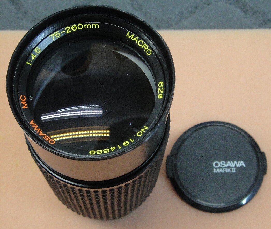 Osawa MC Macro MC 1;4.5 75-260mm 620 Original Japan Made Lens with covers