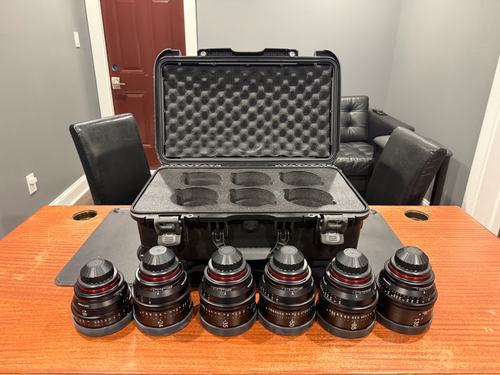 Rokinon XEEN Cine 6-Lens Bundle – PL Mount (16mm, 24mm, 35mm, 50mm, 85mm, 135mm)